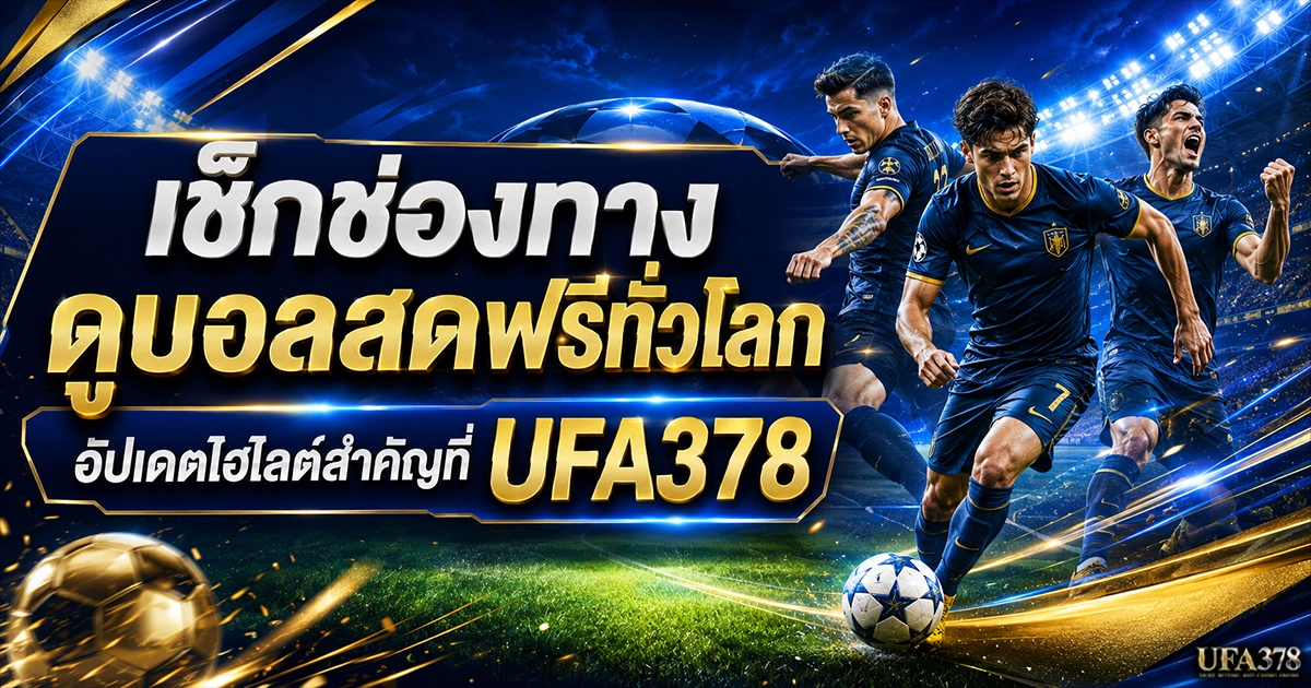 ดูบอลสดฟรีทั่วโลก